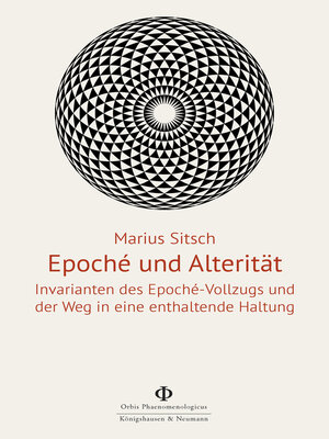 cover image of Epoché und Alterität